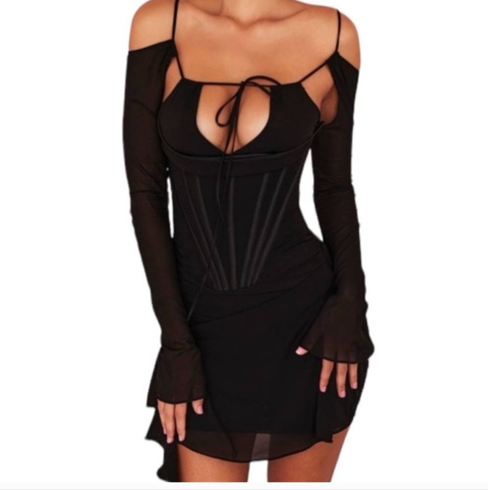 House Of Cb Gianna Corset Dress